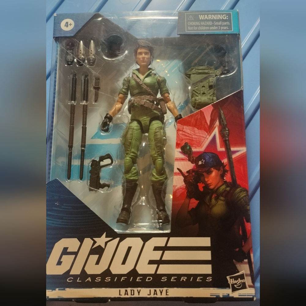 G.I. Joe Classified Lady Jaye action figurr